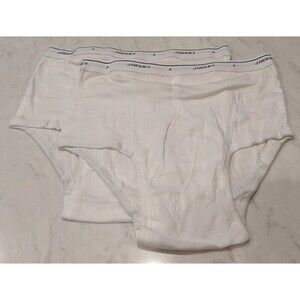 Men's Lot of 2 JOCKEY Vintage NEW Classic Y-Front 100% Cotton Brief Size 38